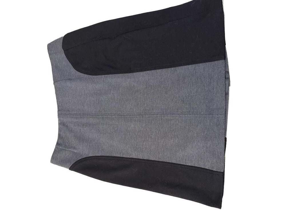 Laundry by Shelli Segal‎ Colorblock Pencil Skirt Grey Black Size 8